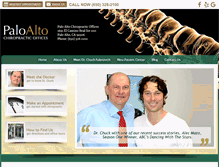 Tablet Screenshot of paloaltochiropractic.com